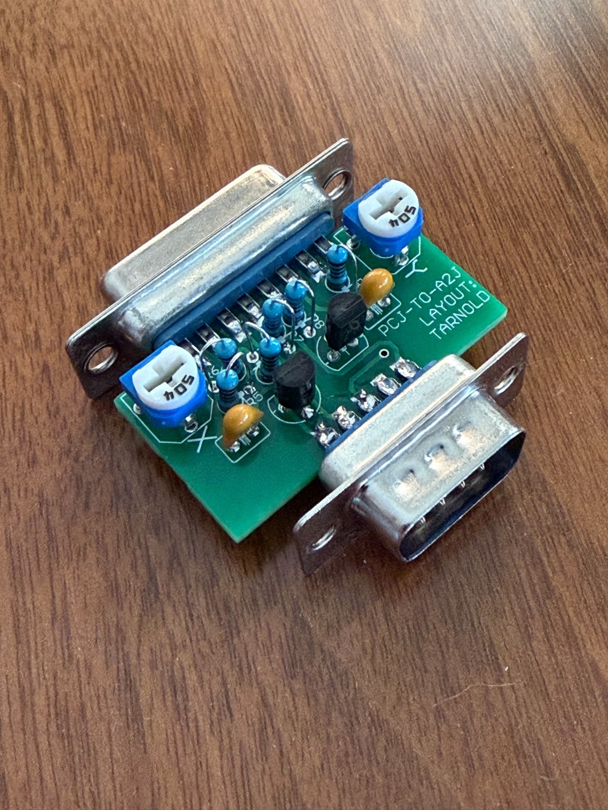 PC to Apple II Joystick Adaptor