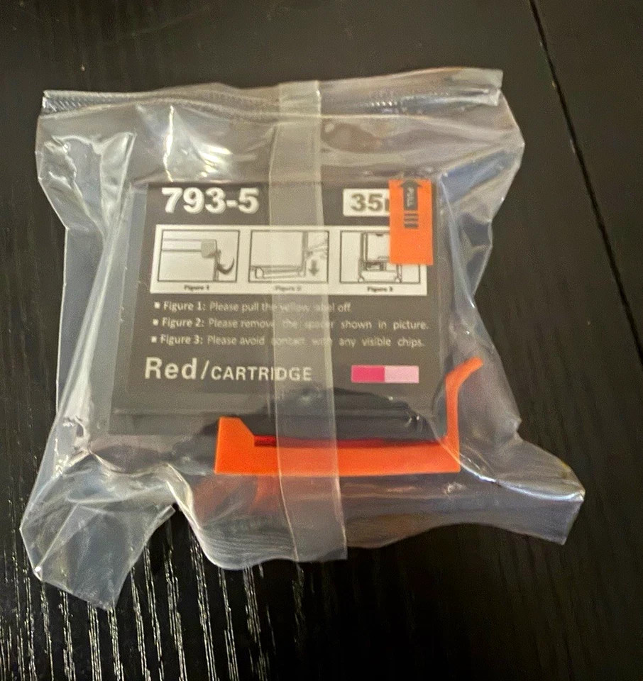 793-5 Red Ink Cartridge for P700, DM100i, DM125i, DM150i New Sealed