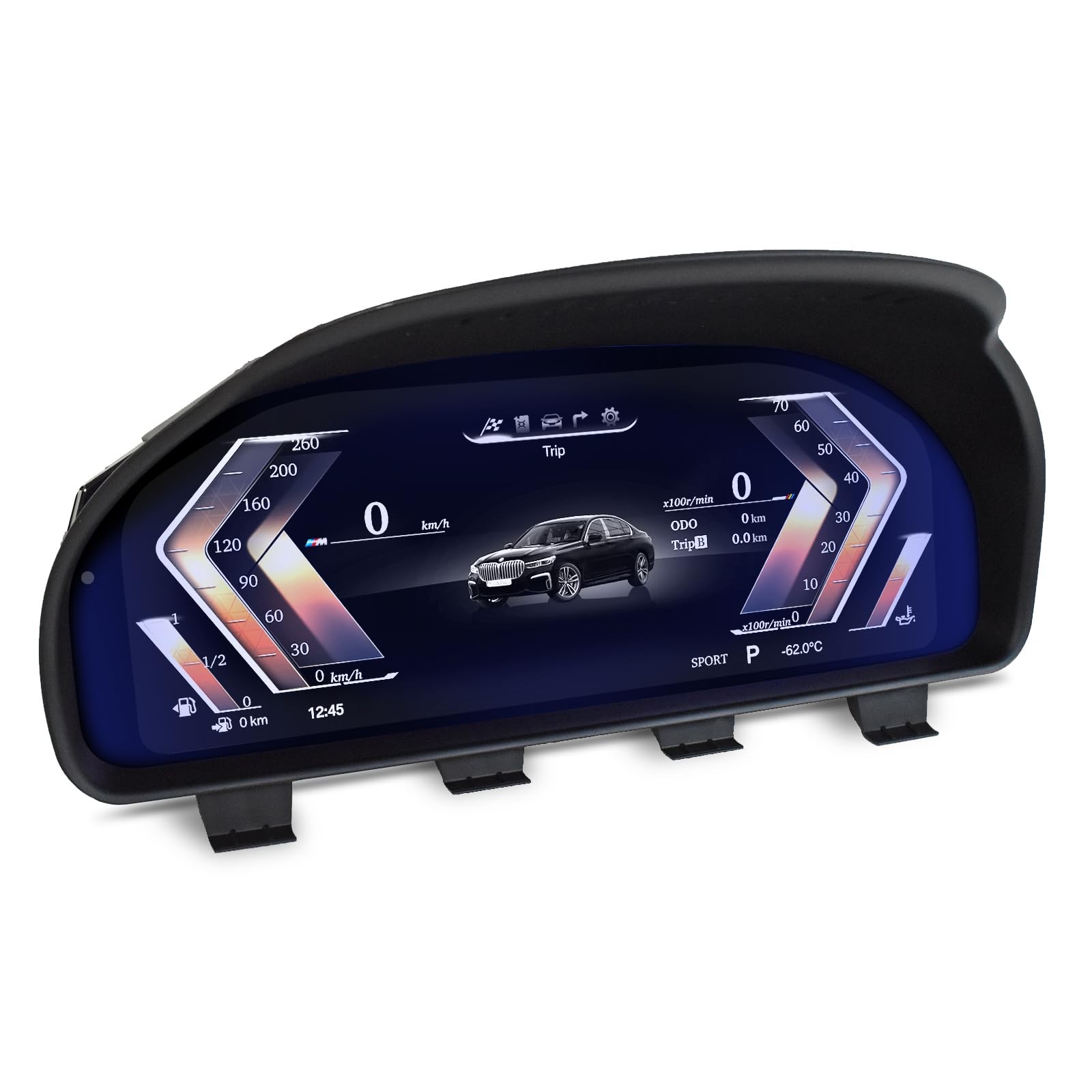 XUENAV Digital Speedometer Replacement with HUD for BMW 5 Series F10 F11 F18 ...
