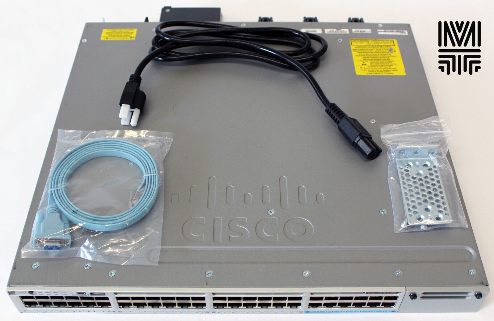 Cisco WS-C3850-12X48U-S 48x (12x MultiGB) UPoE RJ-45 1x Mod Slot Switch, Tested