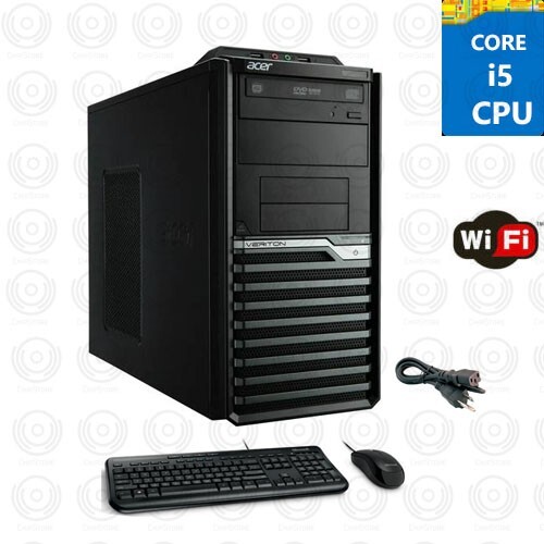 Windows 7 64Bit Desktop i5 Computer PC Tower w/ DVDRW 8GB Ram 500GB HDD