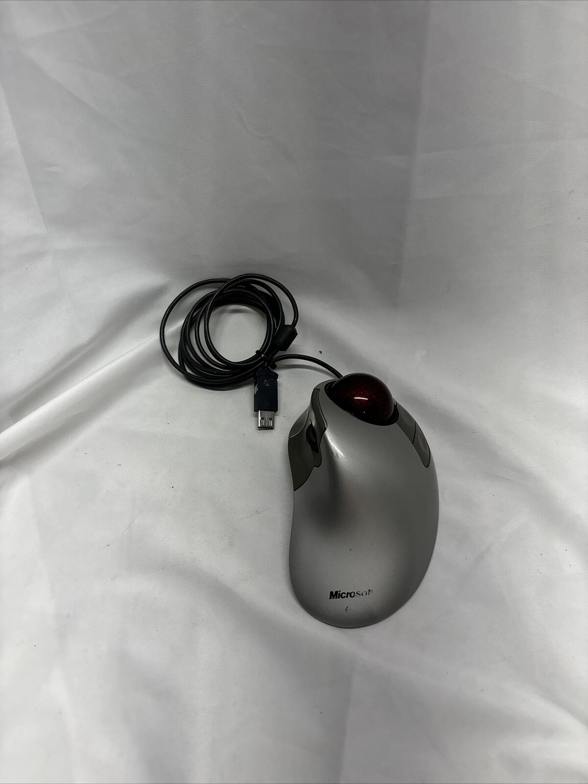 Microsoft Trackball Explorer 1.0 Mouse PS2/USB Compatible X08-16056 - Tested