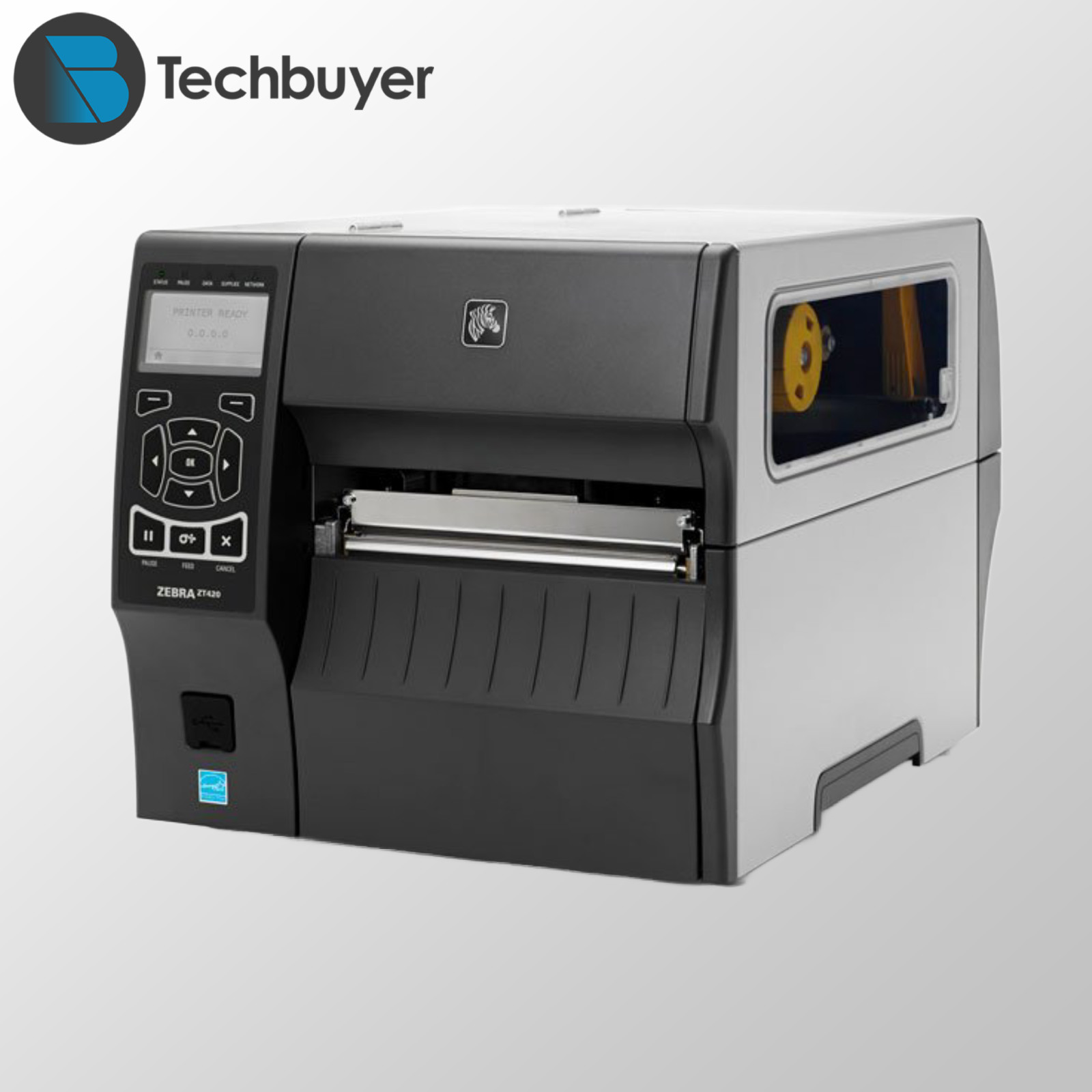 Zebra ZT420 Direct Thermal/Thermal Transfer Printer | TESTED USED
