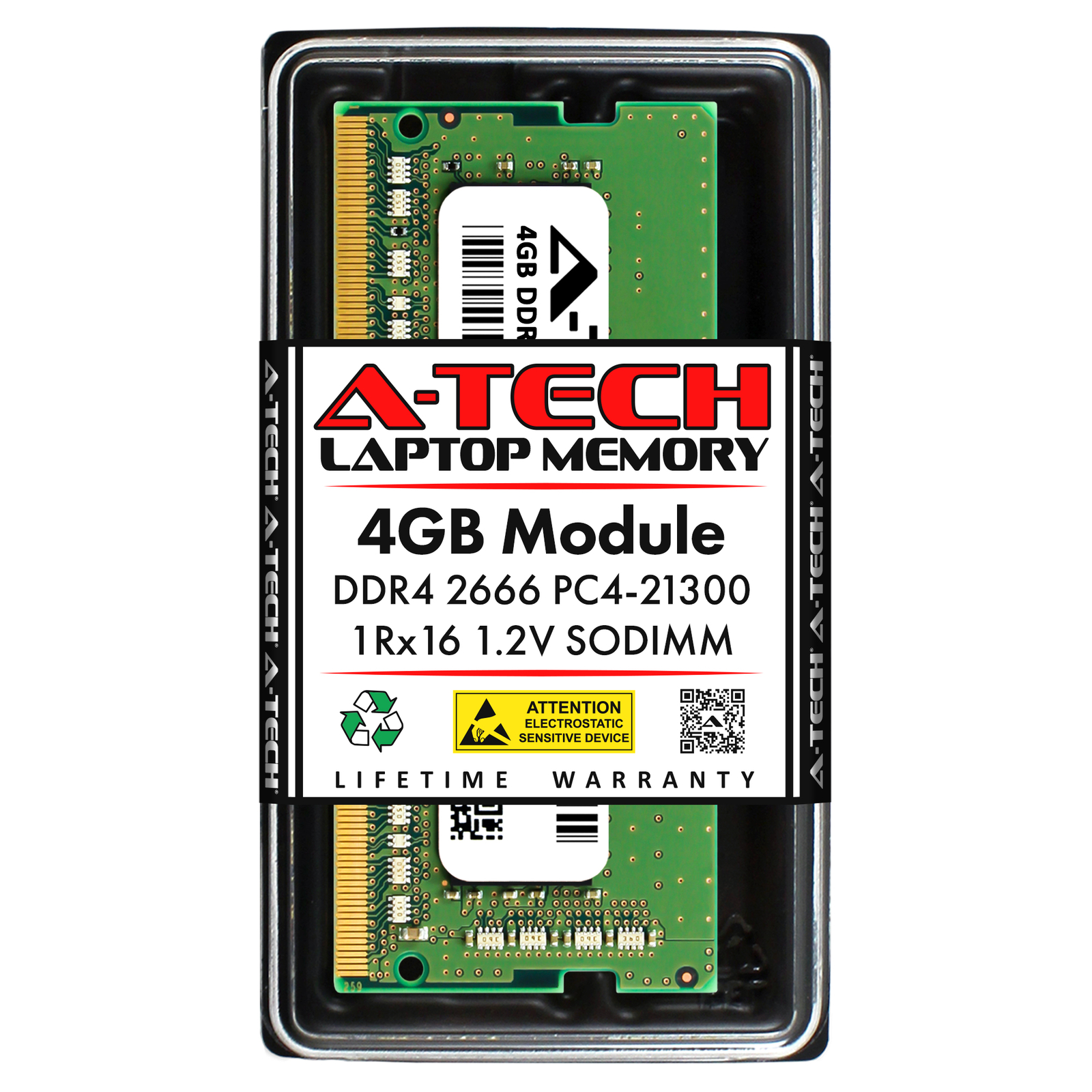 4GB RAM Replacement for Dell Inspiron 15 7580 AA086413 Memory