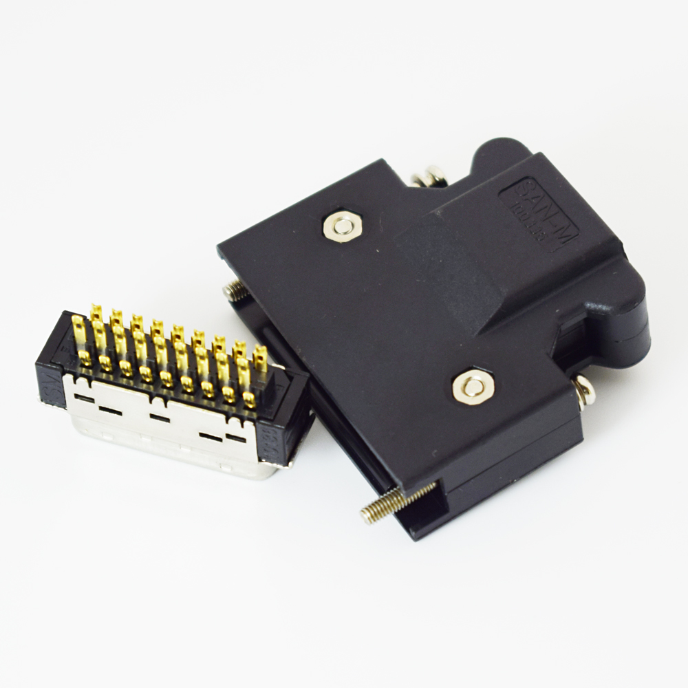 10sets SCSI MDR Connectors 36Pin Replace for 3M 10136-3000PE SCSI servo driver