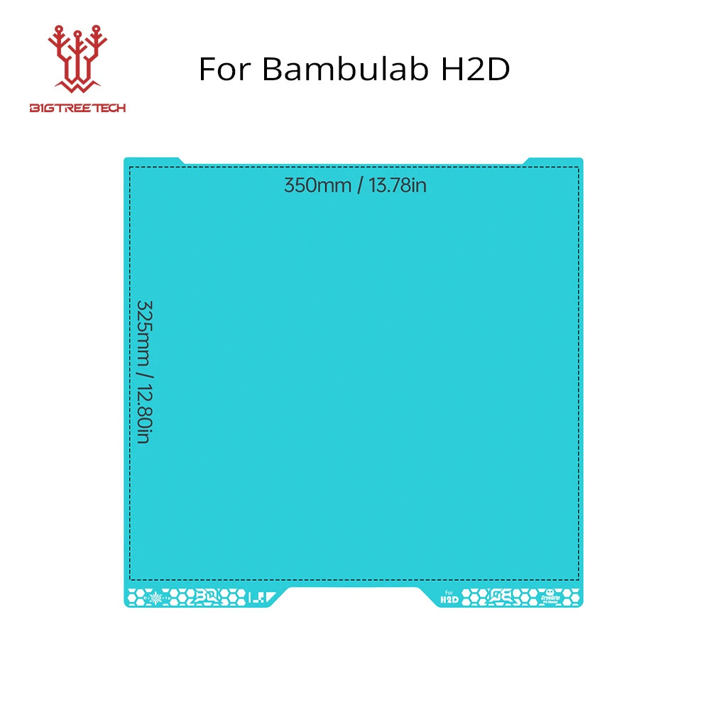 BIQU Panda Build Plate CryoGrip Pro Coating No Clog Steel BambuLab WHOLESALE