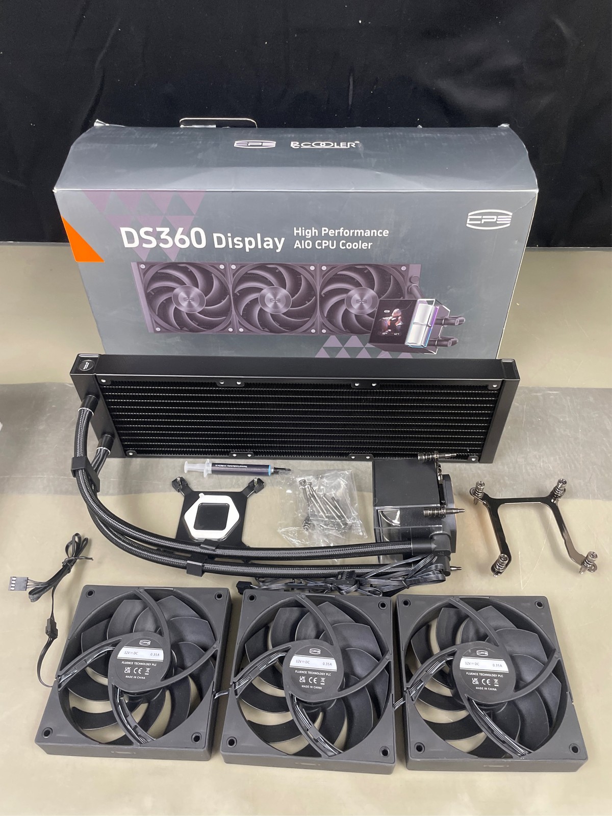 CPS DS360 AIO Liquid CPU Cooler Liquid Cooling