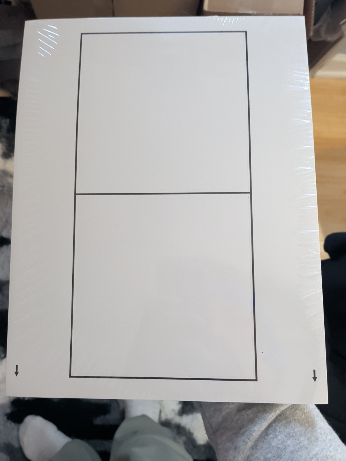 Print Ready CD Front Inserts Gloss White 100 Sheets