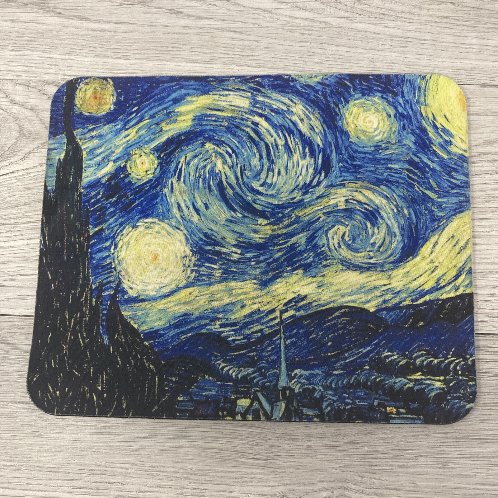 The Starry Night Vincent van Gogh High Quality Classic Art Print MOUSE MAT Pad