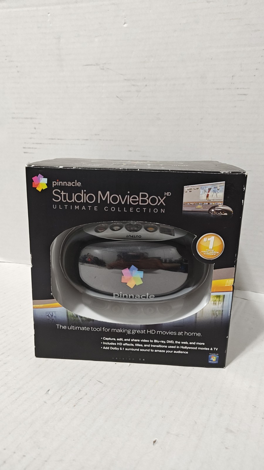 Pinnacle MovieBox Ultimate 710-USB VHS Video Capture Studio Complete Open Box