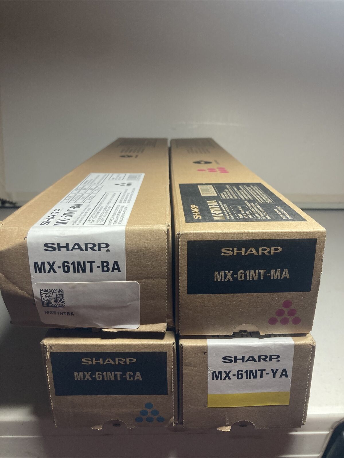 Sharp MX61nt-BA,MX-61nt-CA,MX-61nt-YA,MX-61nt-MA Brand New Open Boxes