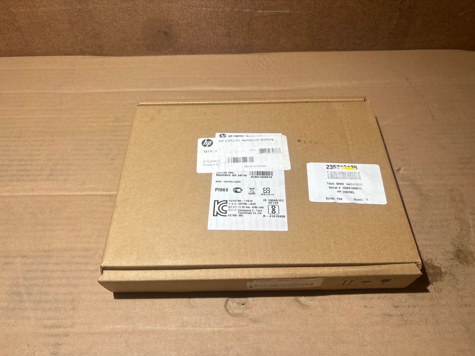 Original HP CM03XL Notebook Battery For 750 G1 G2 850 G1 G2 - 717376-001