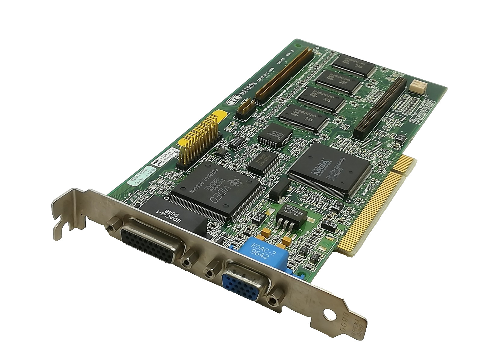 MATROX MILLENNIUM MGA-2064W IS-STORM 4MB VRAM PCI GRAPHICS CARD VGA #GK14654