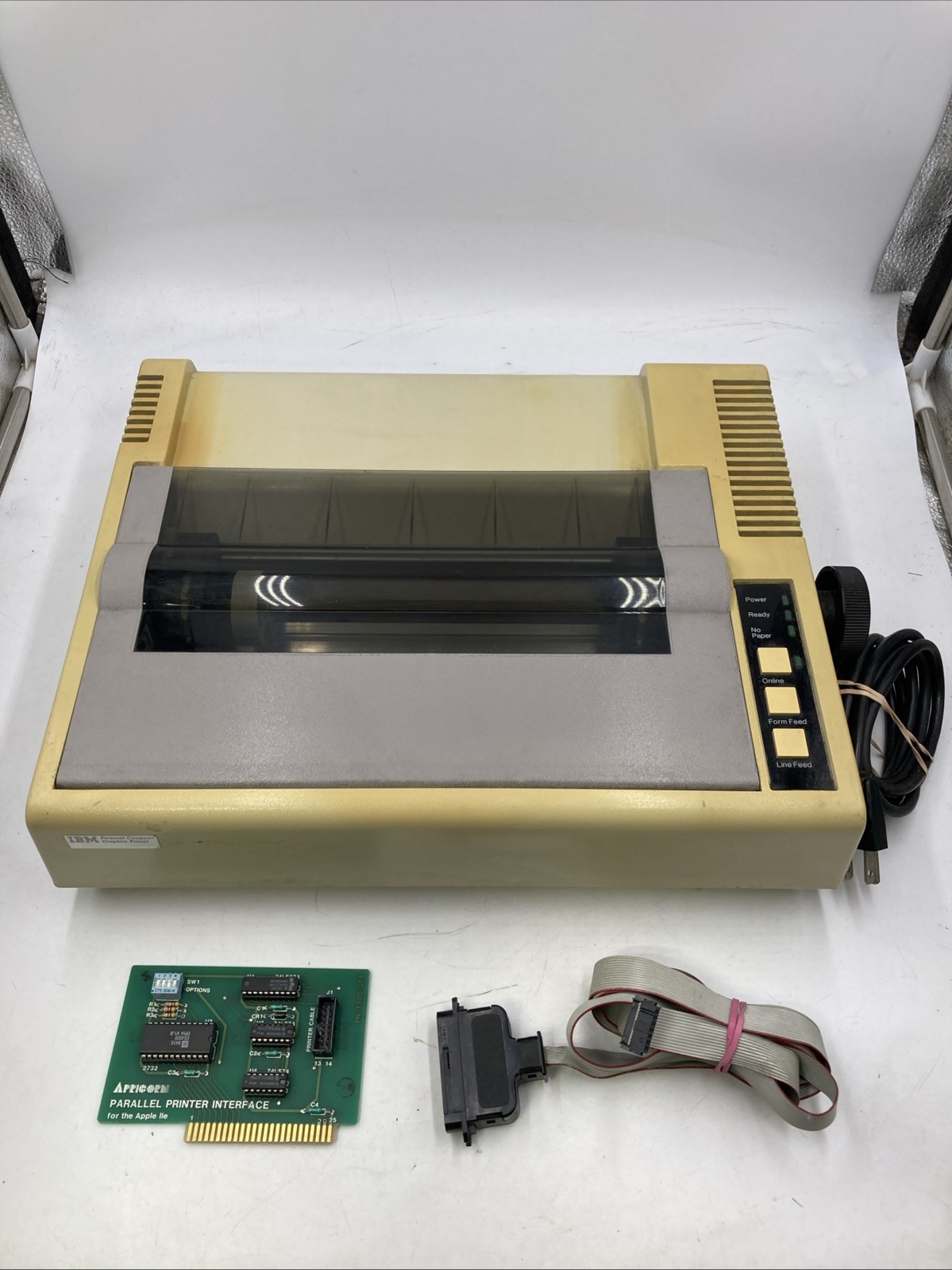 IBM Personal Computer Printer Model 5152 With Interface And Cord 5152002