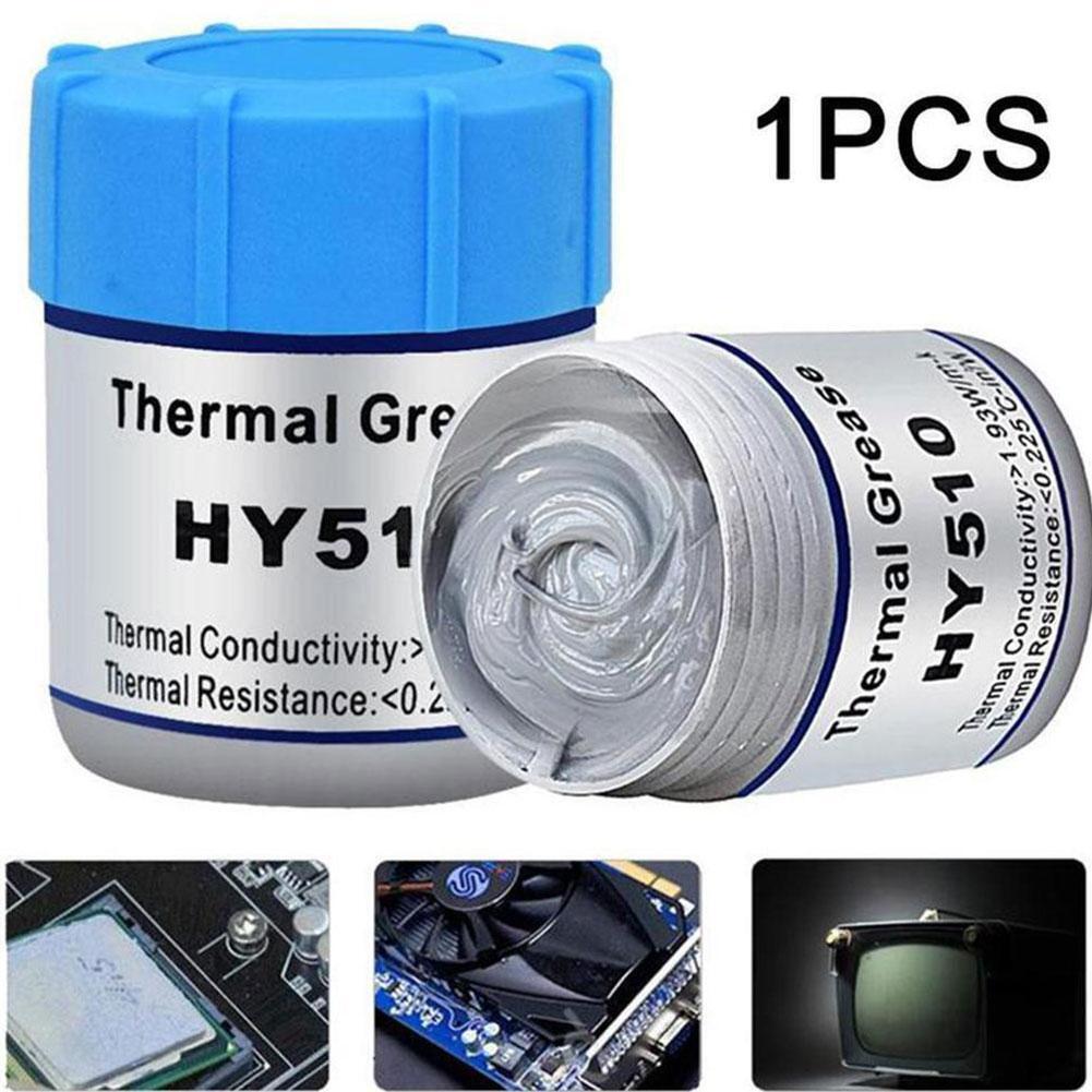 10g Grey HY510 Thermal Conductive Grease Paste VGA Cooling` Chipset LED CPU