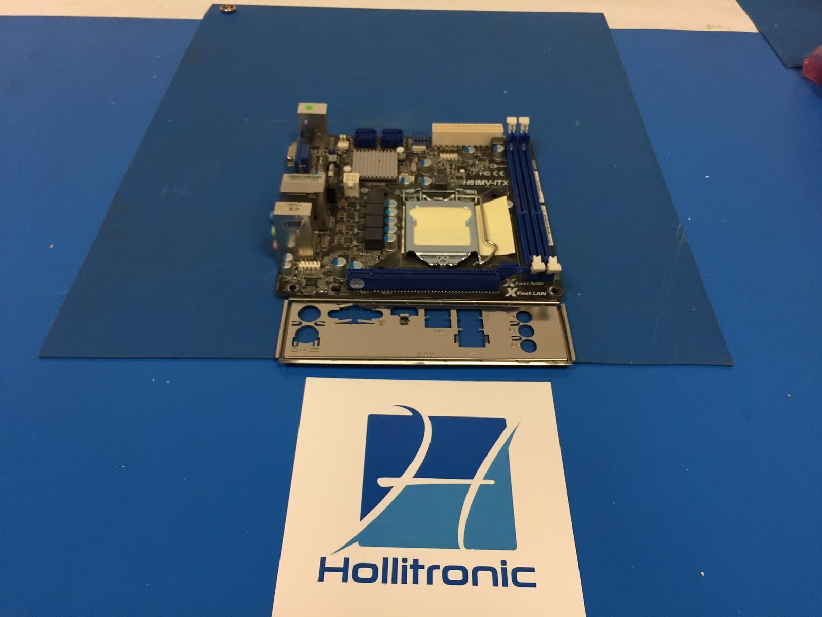 ASRock H61MV-ITX Desktop Motherboard LGA 1155 DDR3 Intel H61 Mini ITX