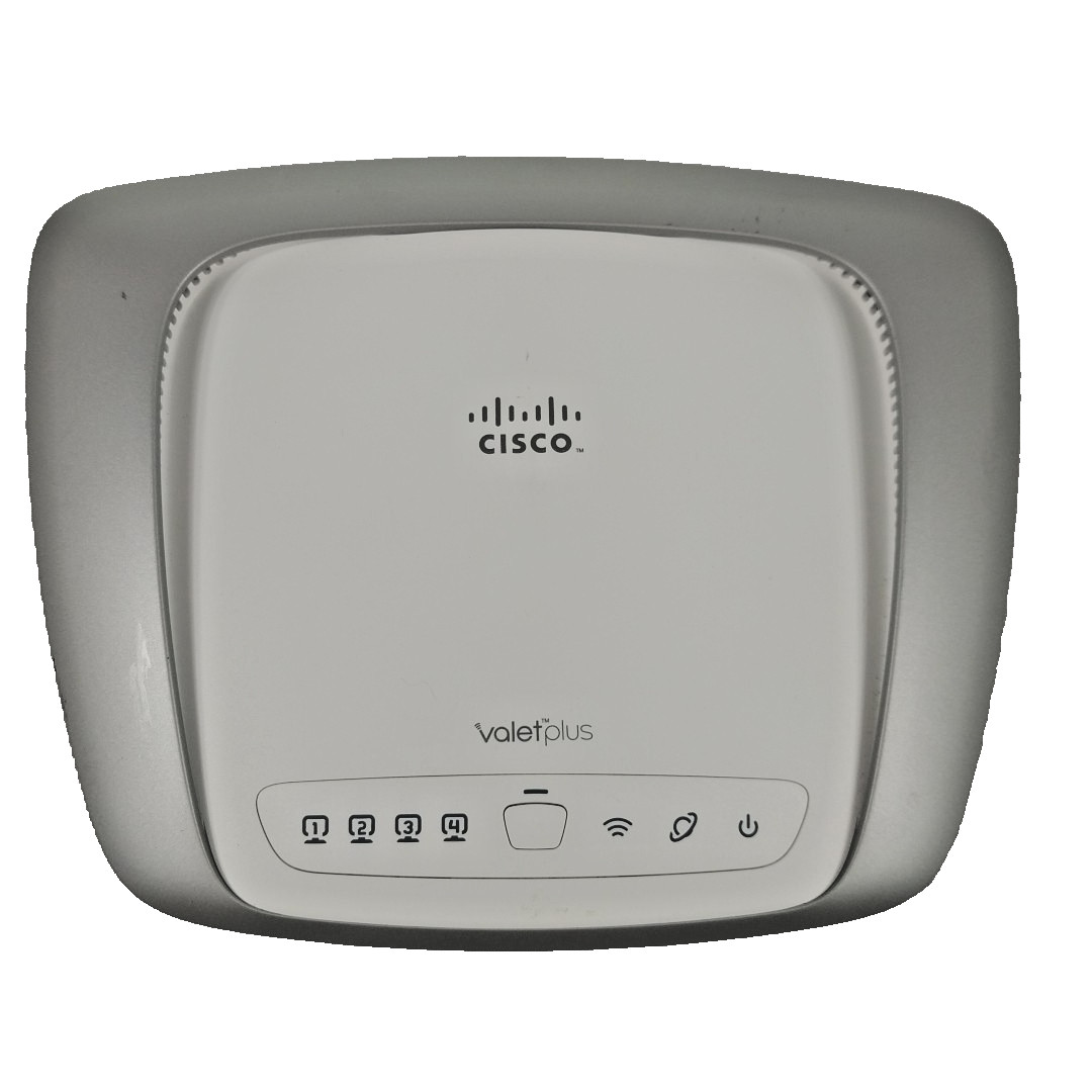 Cisco Valet Plus M20 Wireless Router Wi-Fi N300 4-Port LAN Home Internet