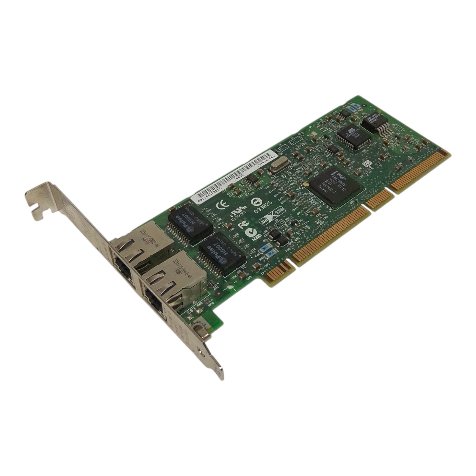 HP NC7170 Dual Port Gigabit PCI-X Server Adapter 313881-001 Full Height