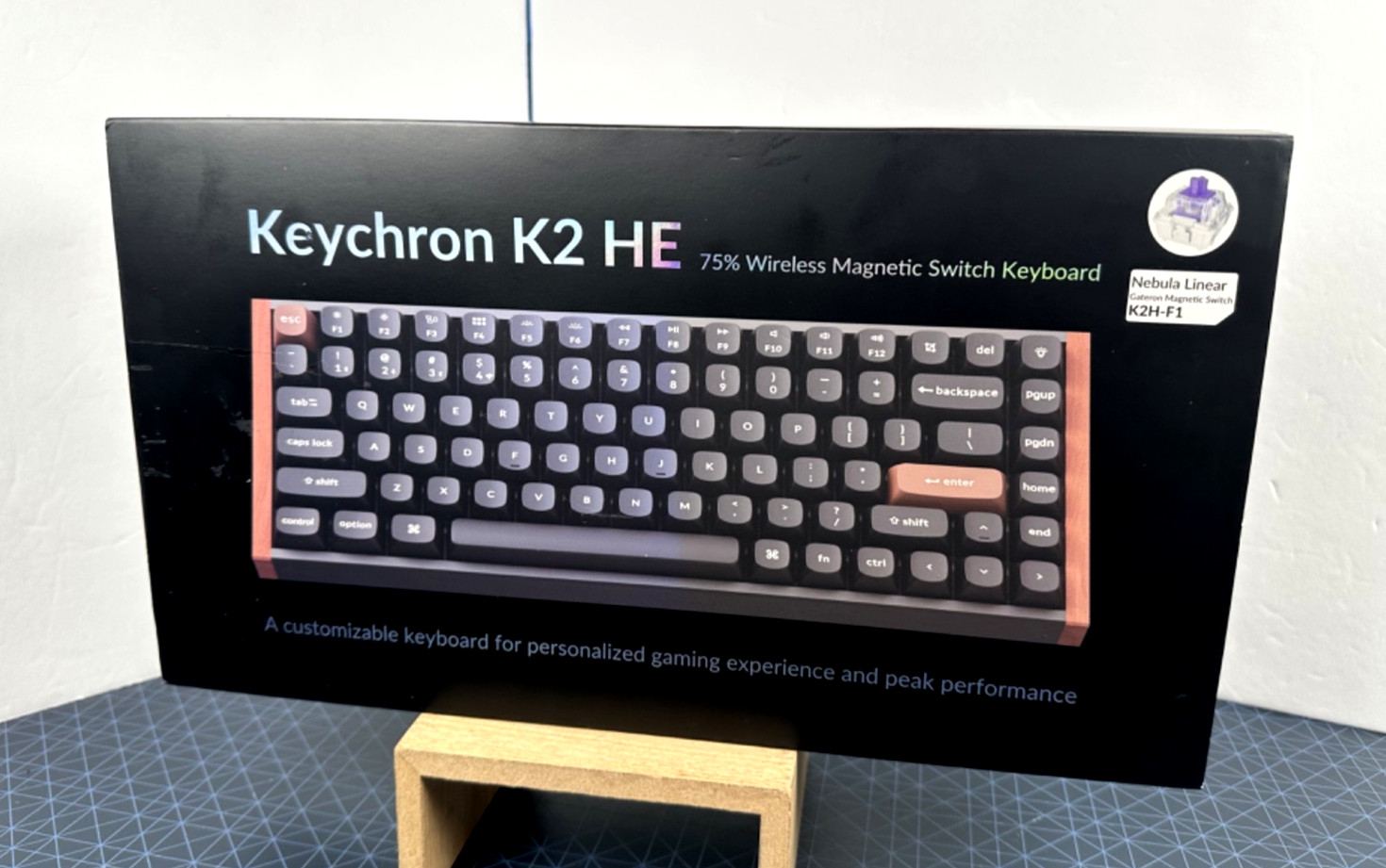 Keychron K2 HE Wireless Magnetic Keyboard - Nebula Switch Black SE, K2H-F1