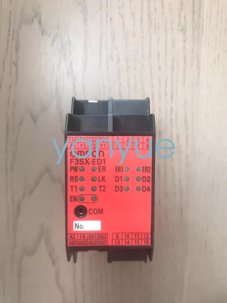 1PCS USED Omron F3SX-ED1-J01 safety relay  FedEx or DHL