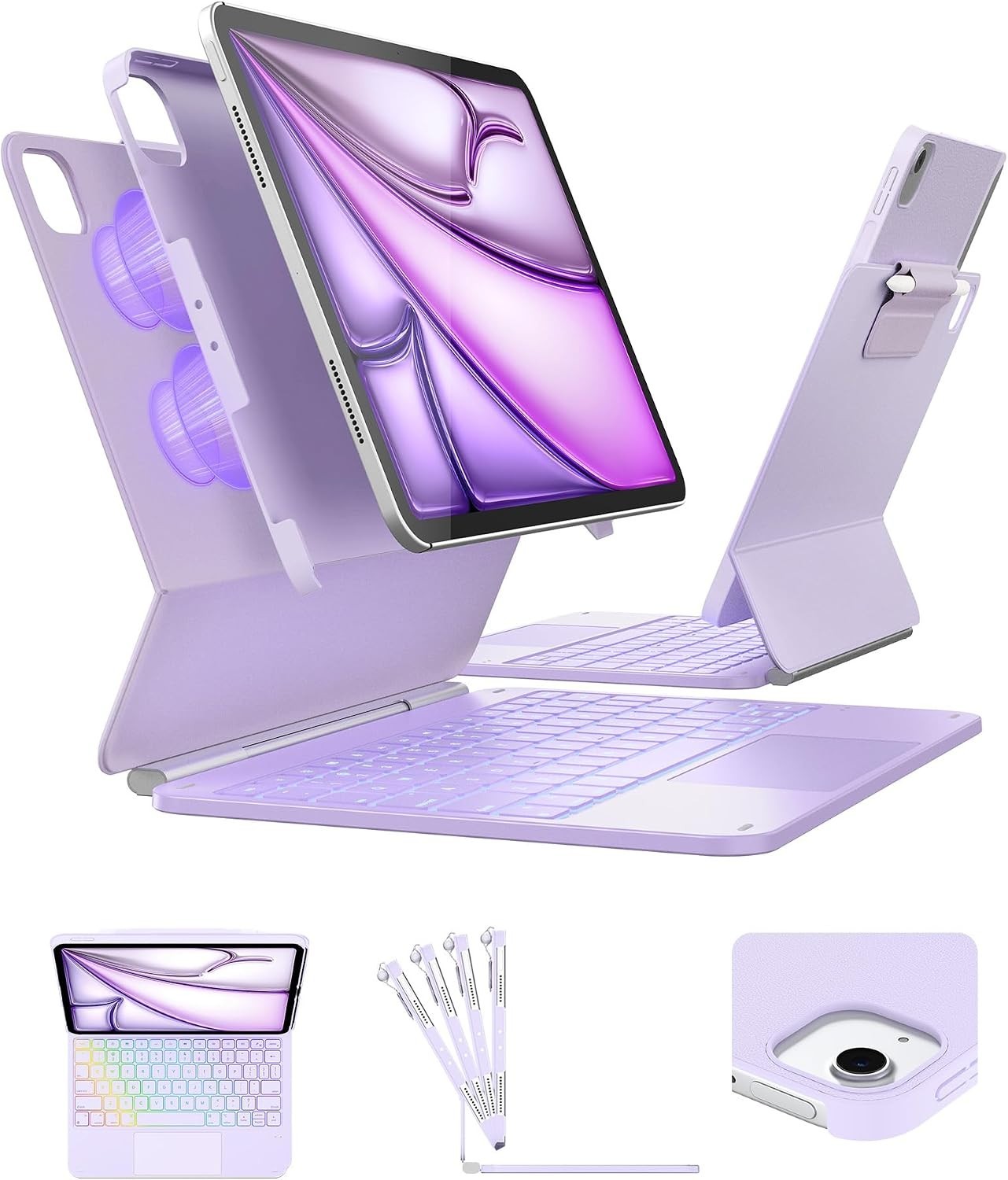 typecase Edge+ Keyboard Case iPad Air 11/10.9 Portrait Detachable Trackpad