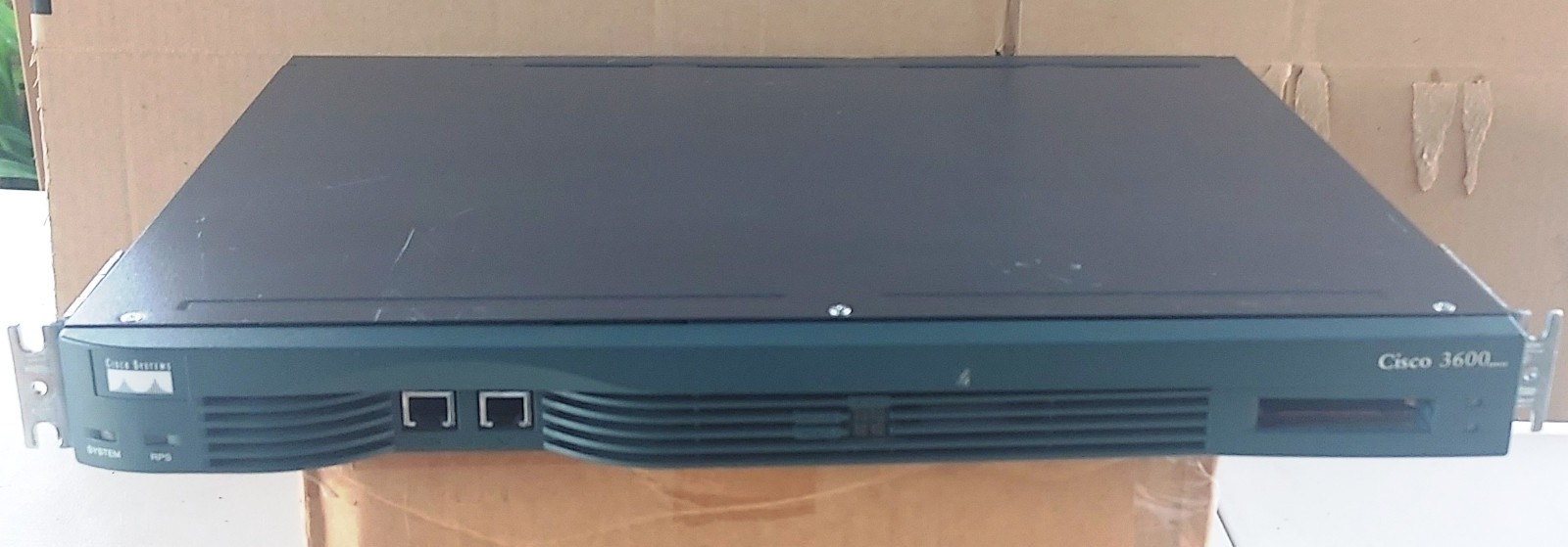 Cisco 3620 Router NM-1FE-TX NM-1E1R *RARE Good Face Plate 12.3 *1-YR WARRANTY*
