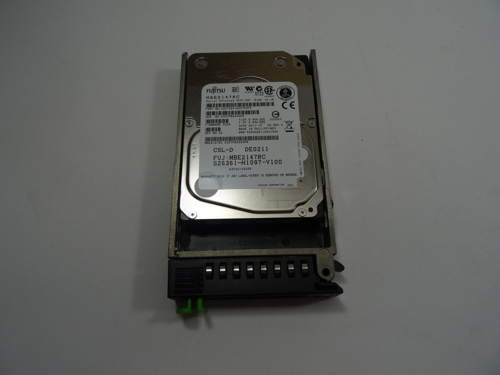 FUJITSU 146GB 15K HDD MBE2147RC