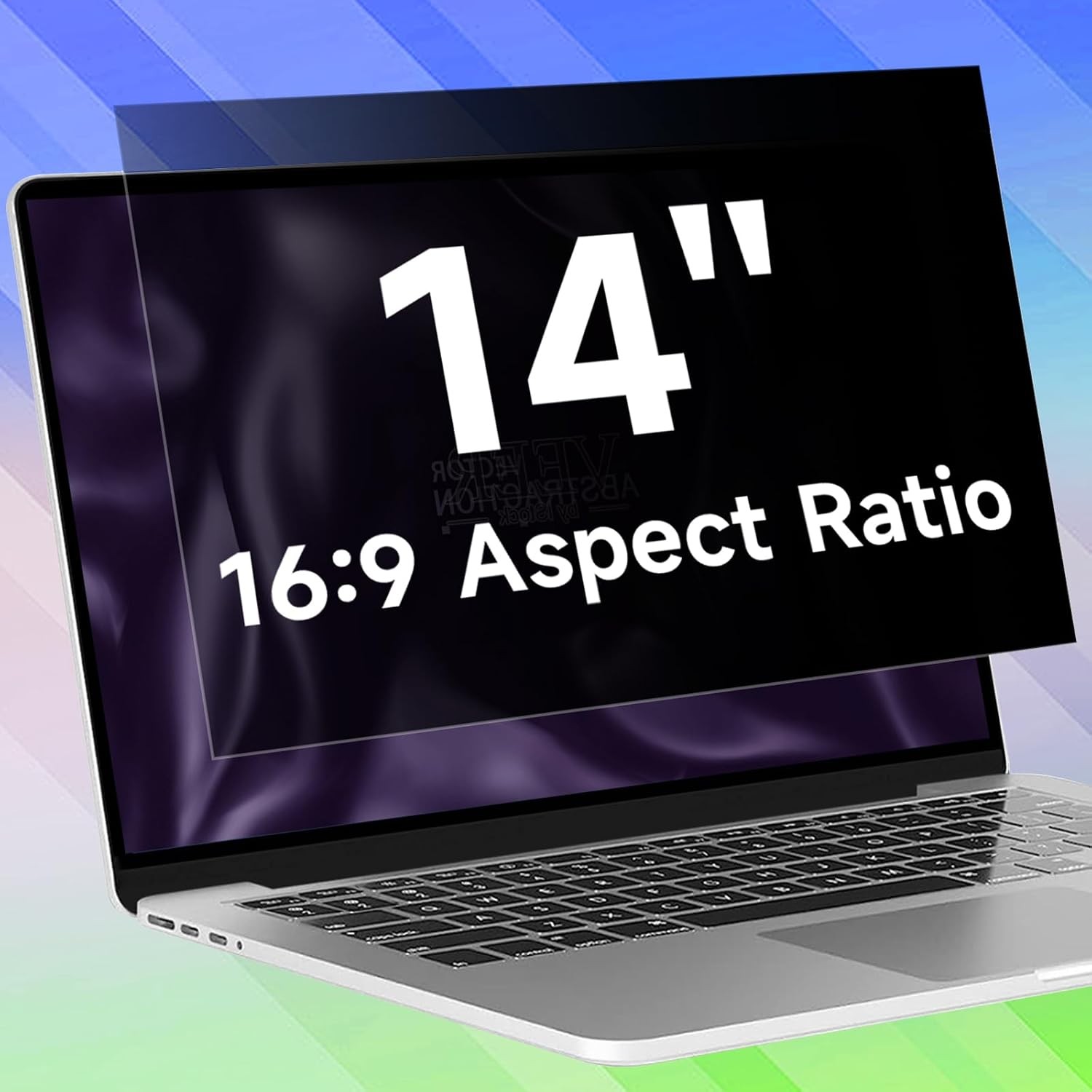 14 Inch 16:9 Laptop Privacy Screen Filter, Anti Blue Light & Anti Scratch Shield