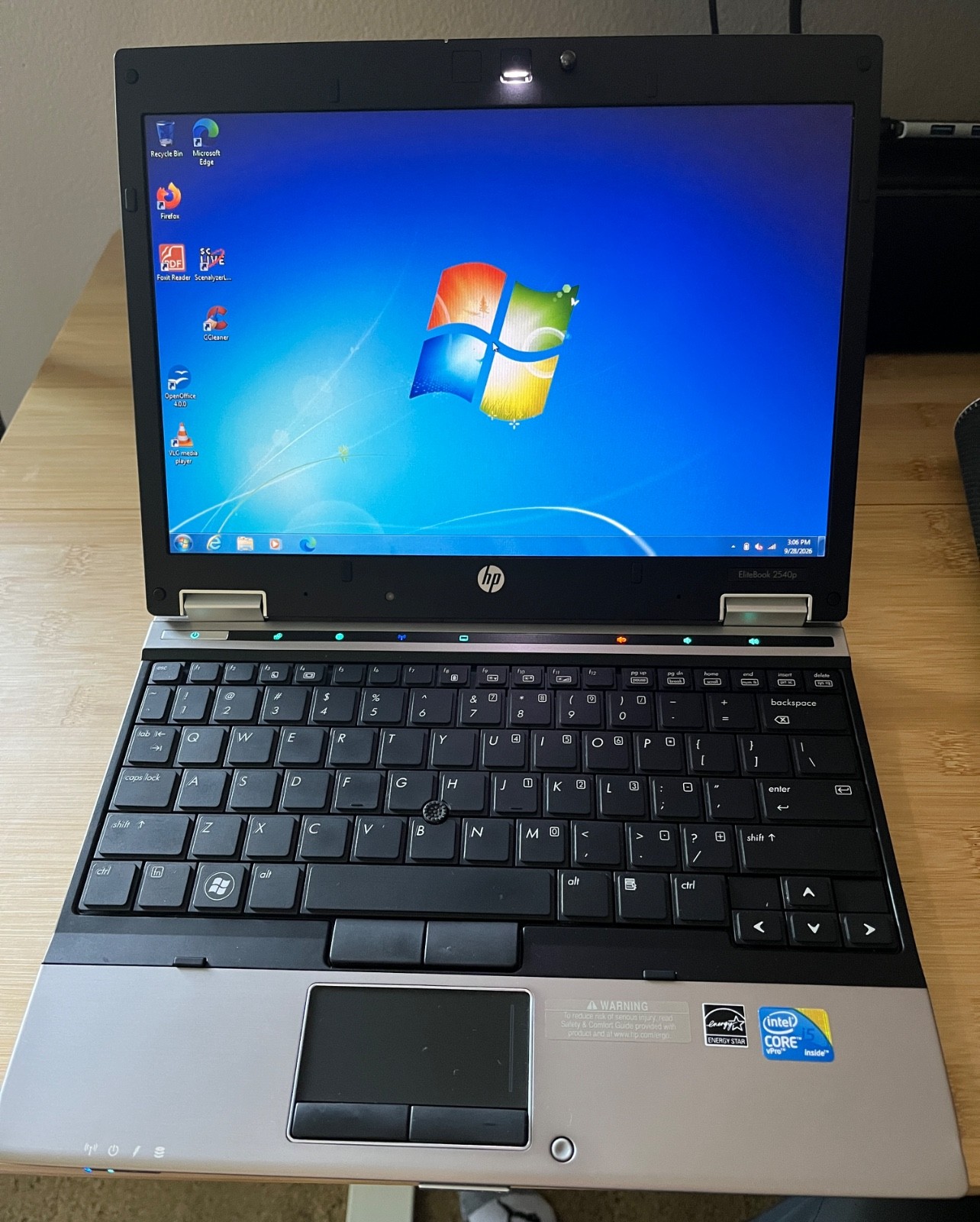 HP Elitebook Laptop with Firewire