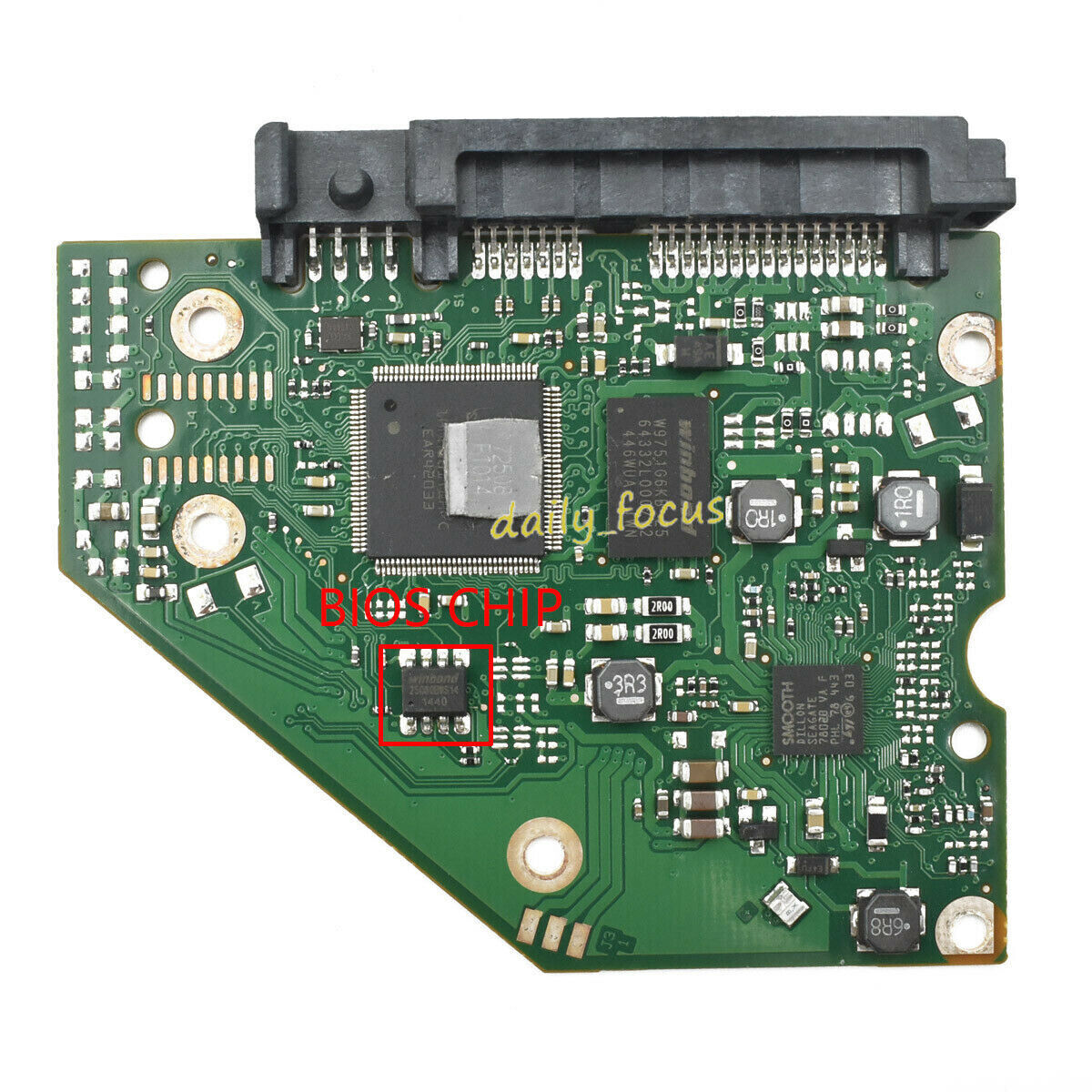 100724095 REV A HDD Logic Controller PCB Board For ST3000VX006