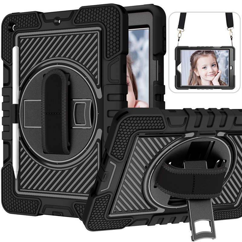 For iPad 5/6/7/8/9/10/11th Mini Air Pro 11 Shockproof Rugged Stand Case Cover