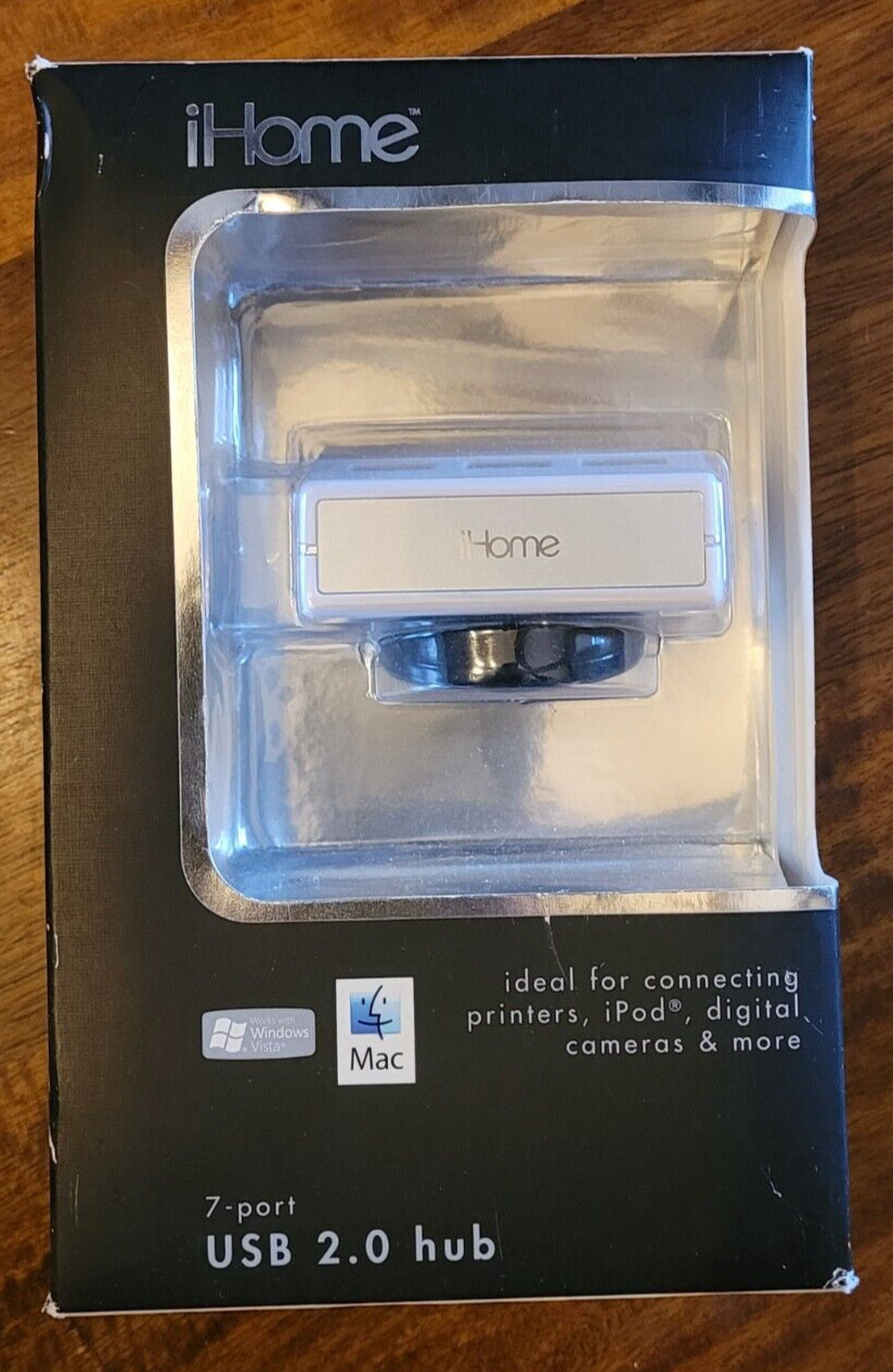 iHome 7-port USB 2.0 hub