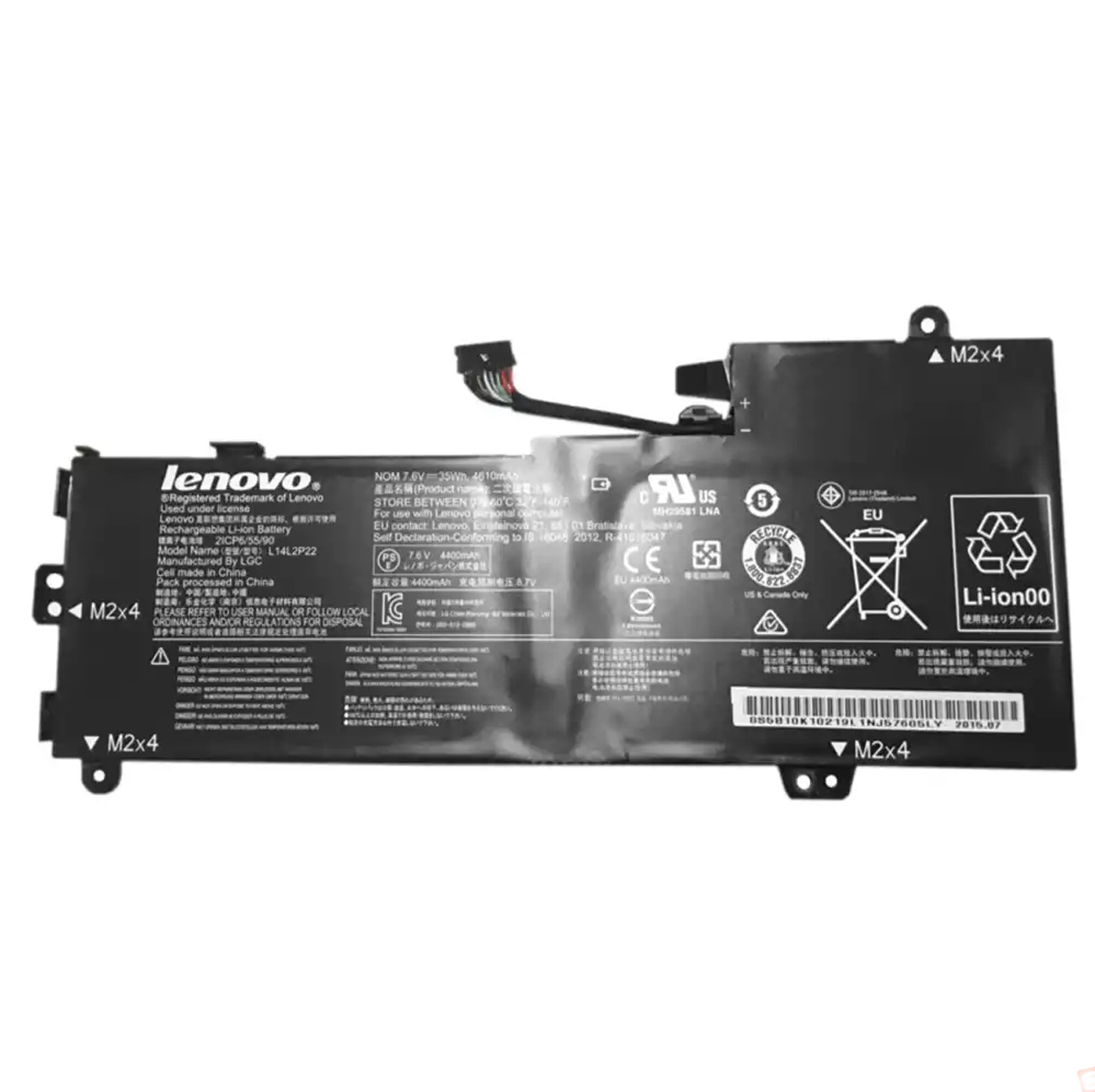 Genuine Battery L14M2P24 L15M2PB6 L14L2P22 For Lenovo FLEX 4-1130 YOGA 310-11IAP