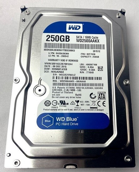 Western Digital WD2500AAKX-08U6AA0 Hard Disk Drive