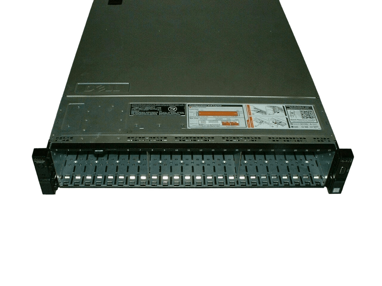 Dell Poweredge R730xd 24SFF  2x E5-2690 v3 2.6ghz 24-Cores  64gb  H730  2x 750w