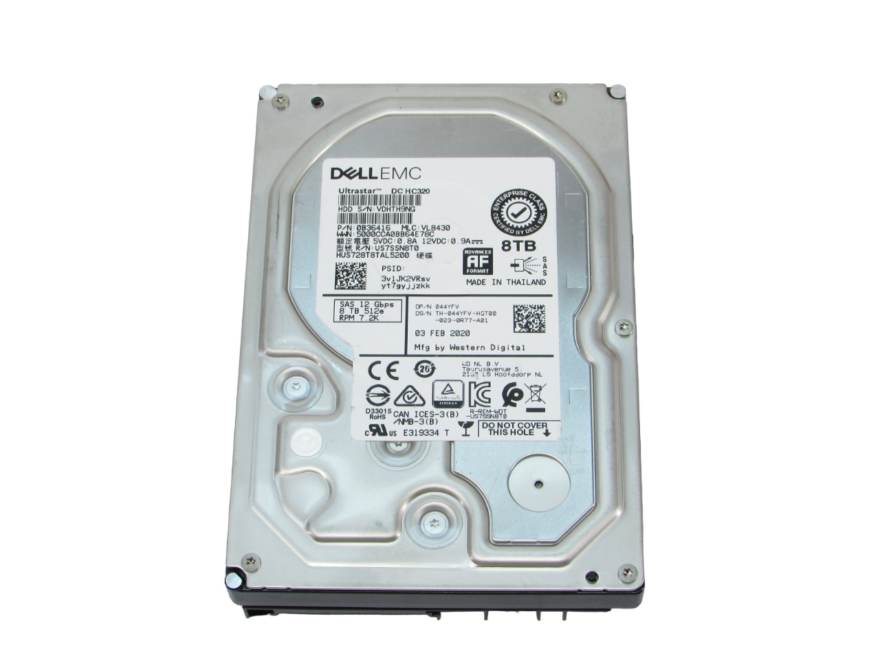Dell EMC HUS728T8TAL5200 8TB 3.5