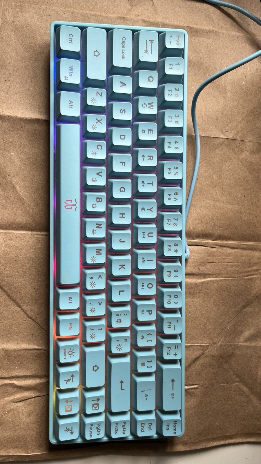 RBG Lighting 68-Key Mechanical Keyboard K68