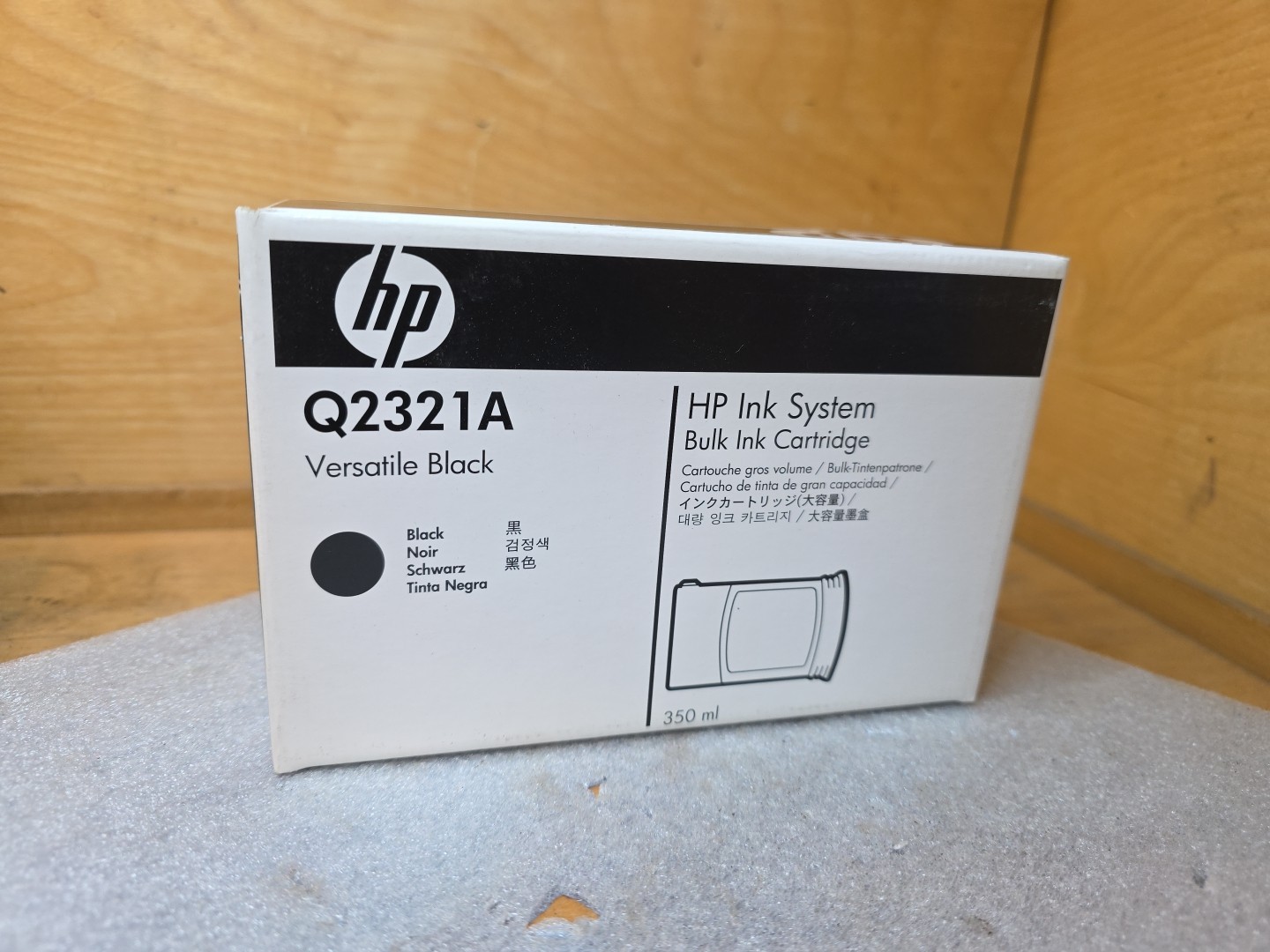 hp Q2321A Versatile Black Ink Cartridge (Expired, Note Date)