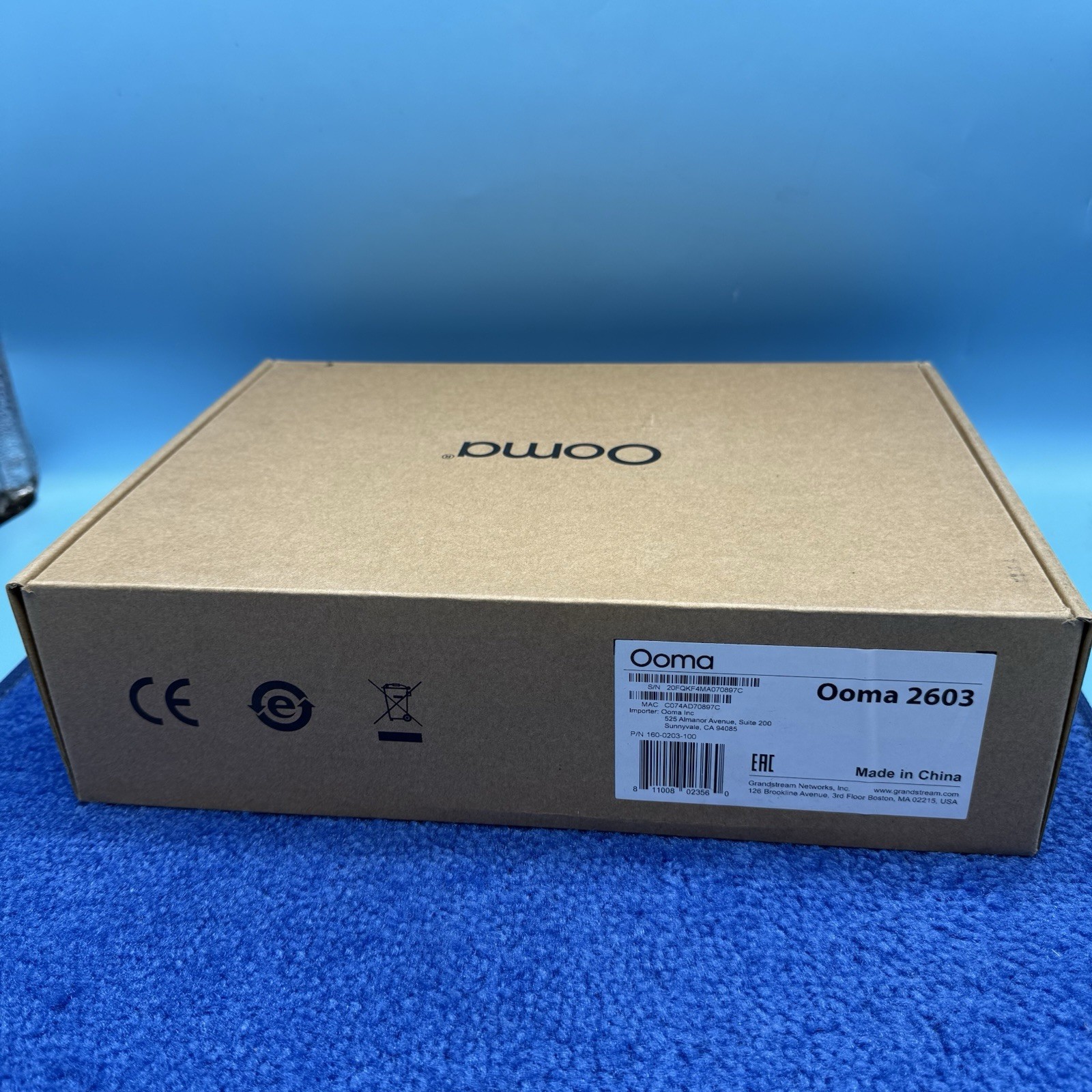 Provisioned 2603 Office IP Desk. Works only with Office Cloud-Based VoIP