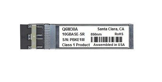 HPE Q6M30A compatible M-series 10GbE SFP+SR 880972-001 850nm MM 300m Transceiver