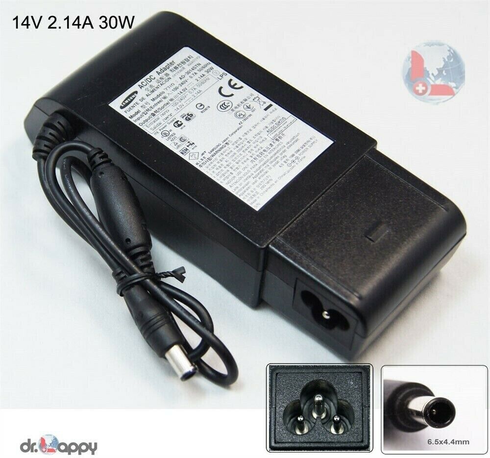 30W Power Adapter Charger for Samsung A450 Series SA450 LCD Monitor S19B300