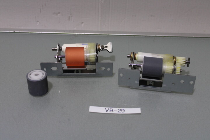 Konica Minolta 15BYR70200 CMS PF-701 Upper and Lower EPDM Roller Set (VB-29-B48)