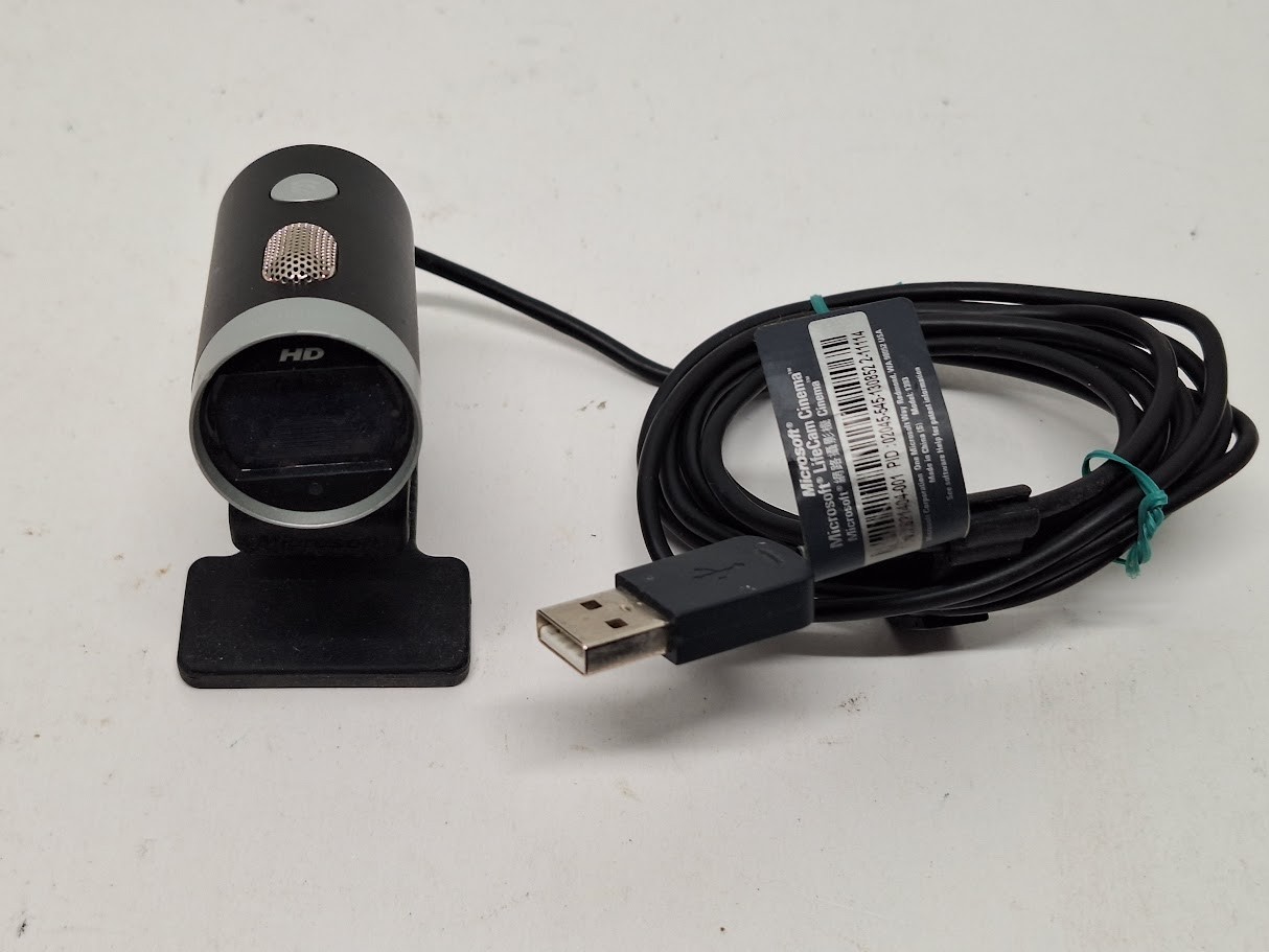 Microsoft Lifecam Cinema 1393 - 720p 30fps HD Web Cam - Tested