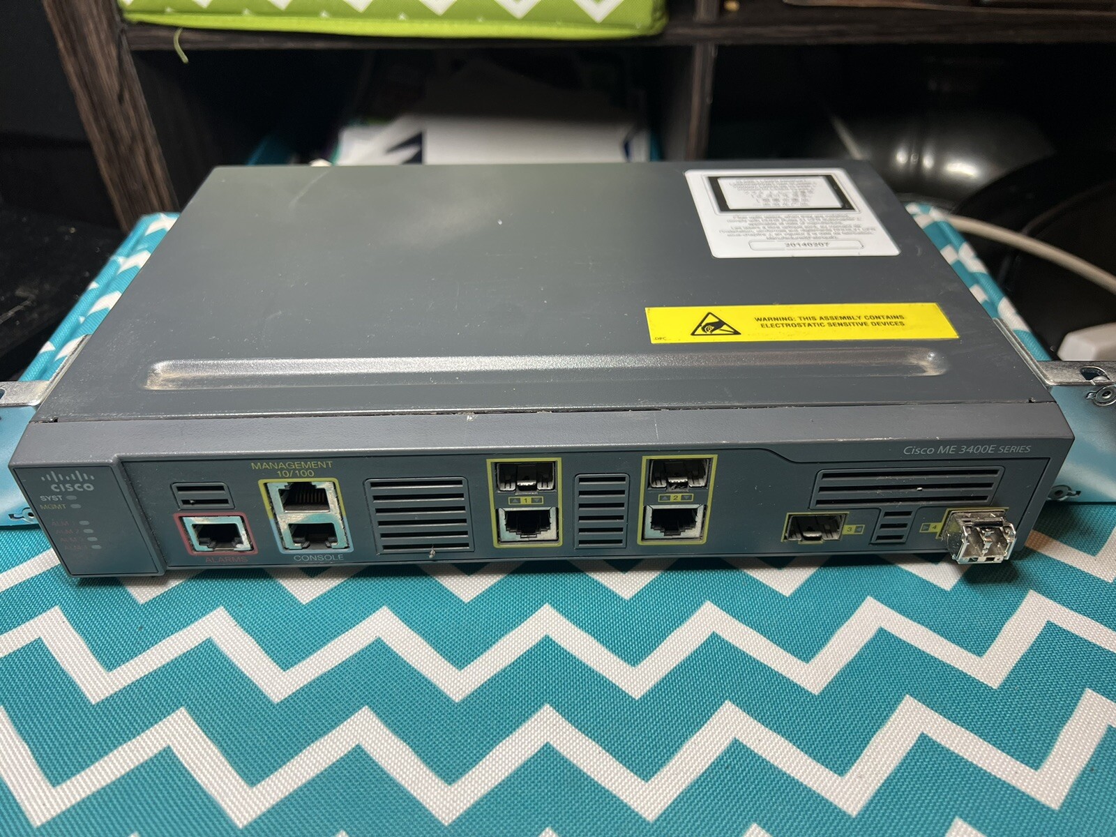 Cisco ME 3400E Series ME-3400EG-2CS-A 2-Port Ethernet Access Gigabit Switch
