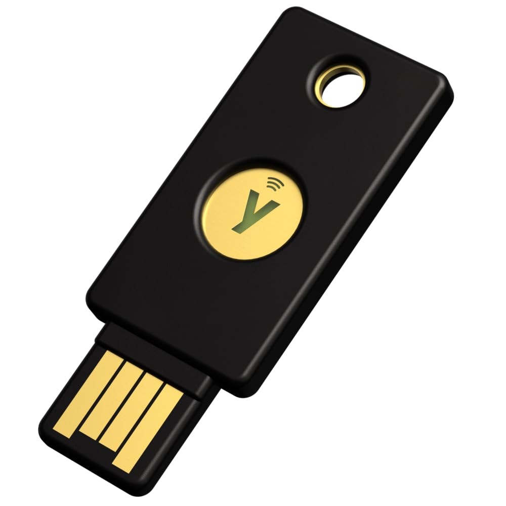 YubiKey 5 - Multi-Factor authentication Security Key and passkey, Connect via