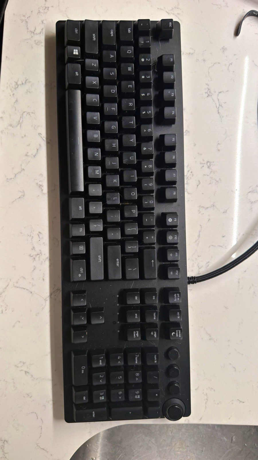 Razer Huntsman Elite Black Wired Full-Size English QWERTY Keyboard