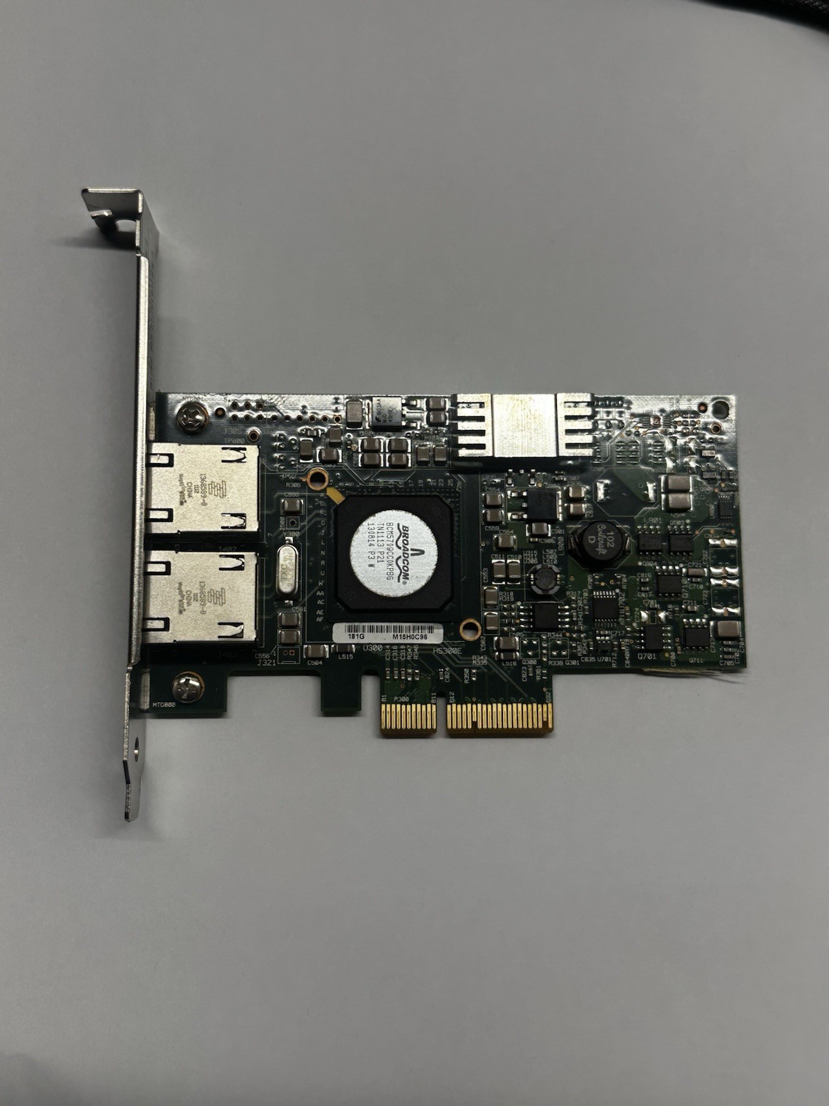 F169G 2 Port Gigabit Network Card FOR DELL Broadcom bcm5709C Chip G218C 0F169G