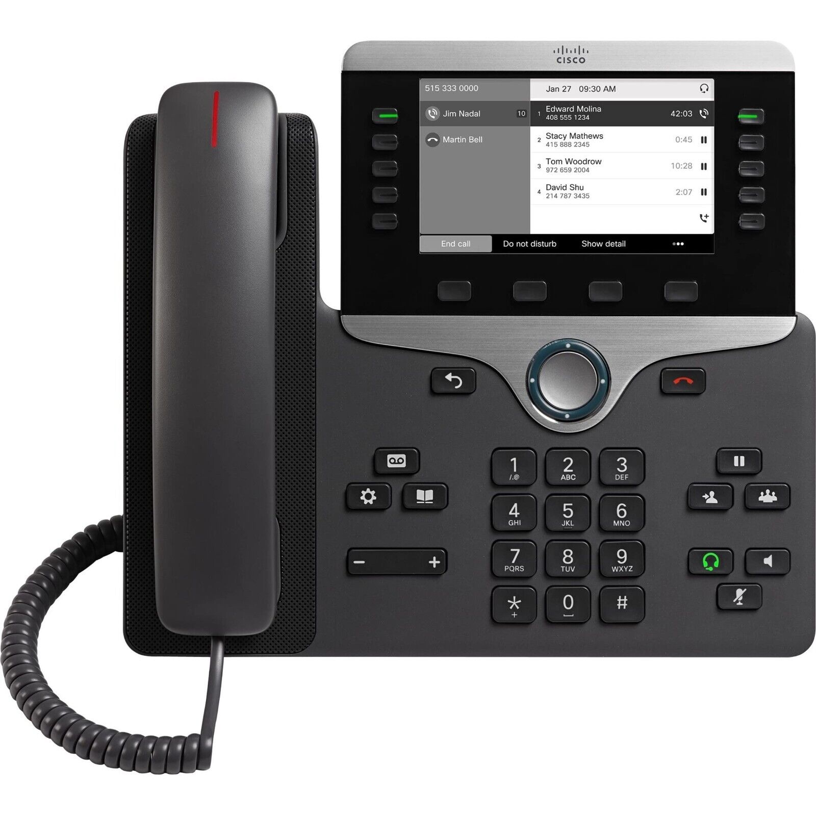 Open Box Cisco IP Phone 8811 with Multiplatform Firmware CP-8811-3PCC-K9 (Z3E2)