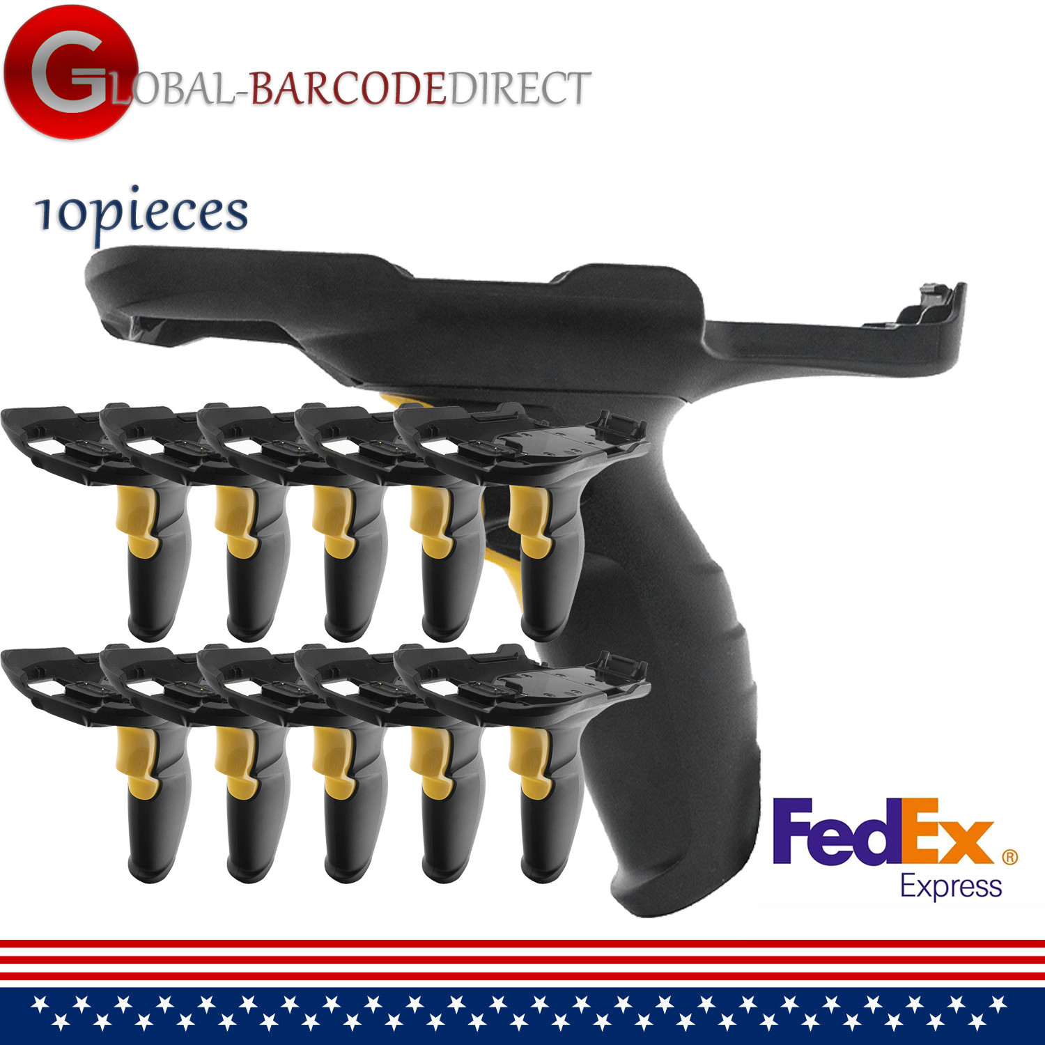 10x Scan Handle Pistol Trigger for Zebra Motorola TC53 TC58 TRG-NGTC5-ELEC-01