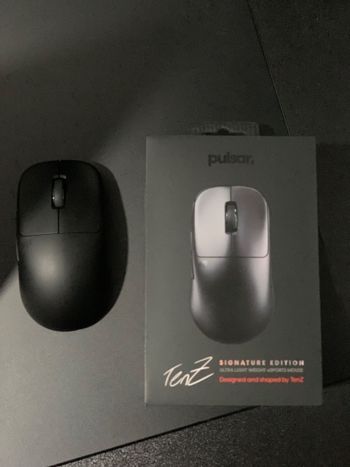 Pulsar TenZ Signature Edition Wireless Gaming Mouse Black